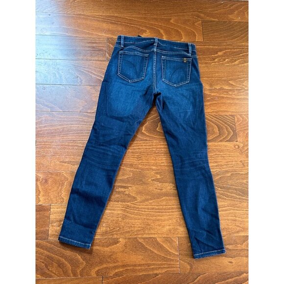 Joe's Jeans Denim Stretch Cotton Dark Blue Wash 28 Skinny Ankle Womens - Picture 8 of 8